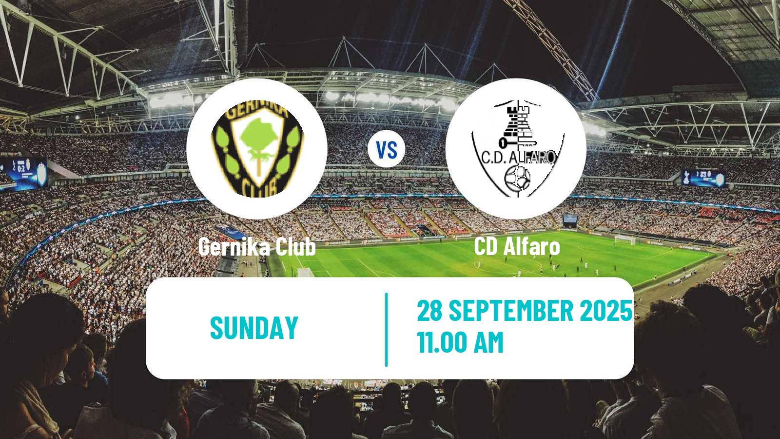 Football Spanish Segunda RFEF - Group 2 Gernika - Alfaro