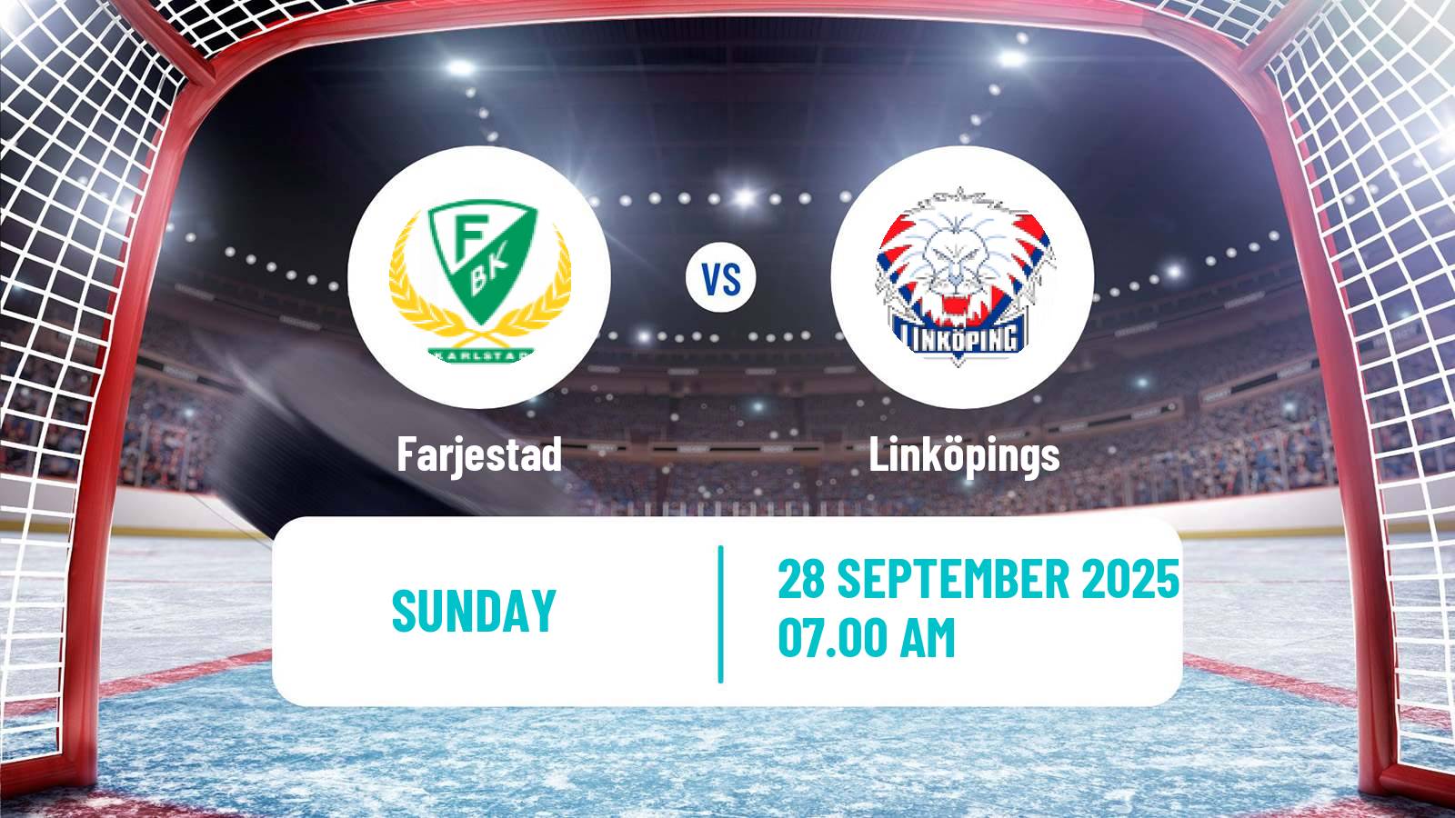 Hockey Swedish SDHL Women Farjestad - Linköpings