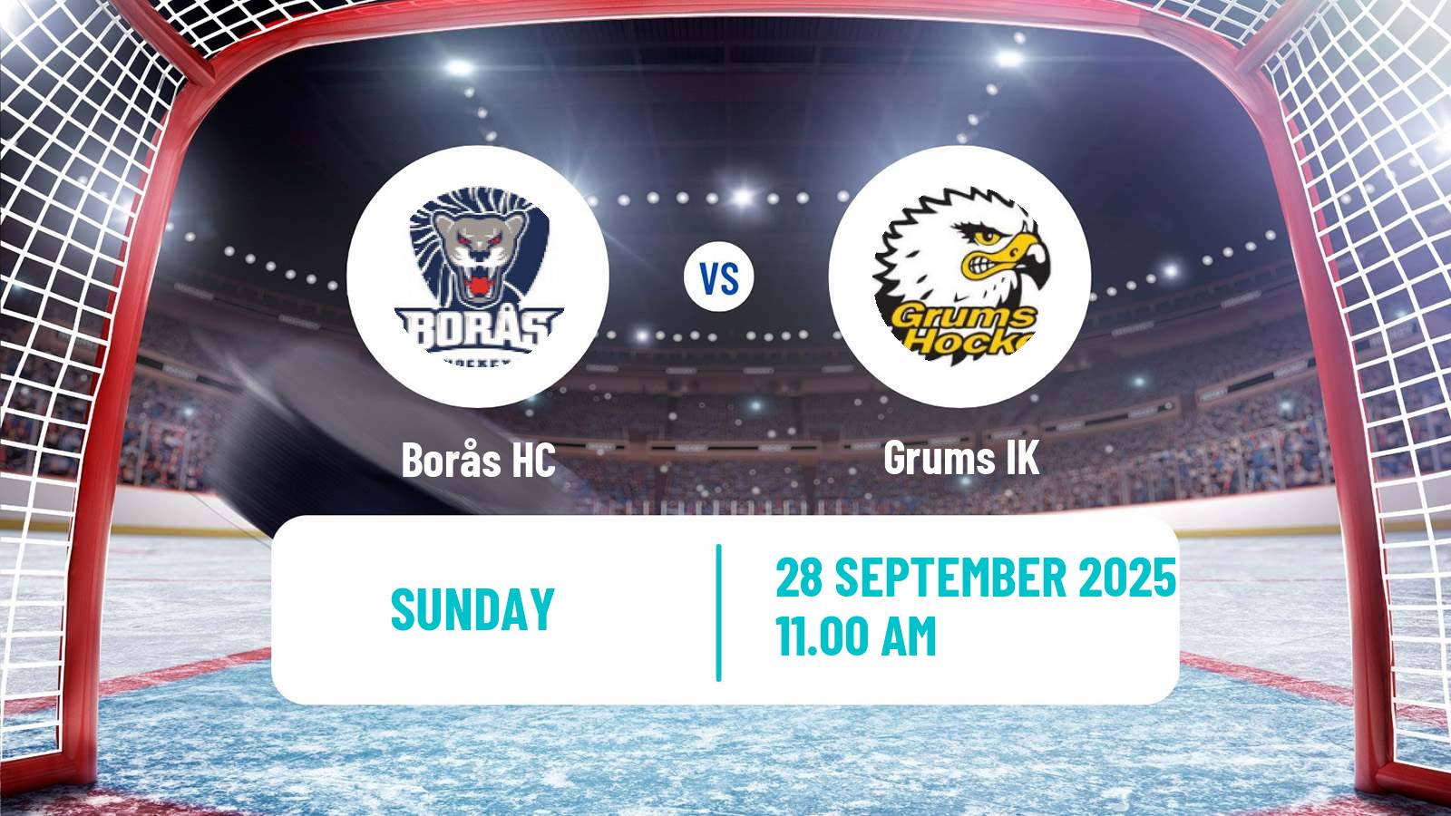 Hockey Swedish HockeyEttan Sodra Borås - Grums