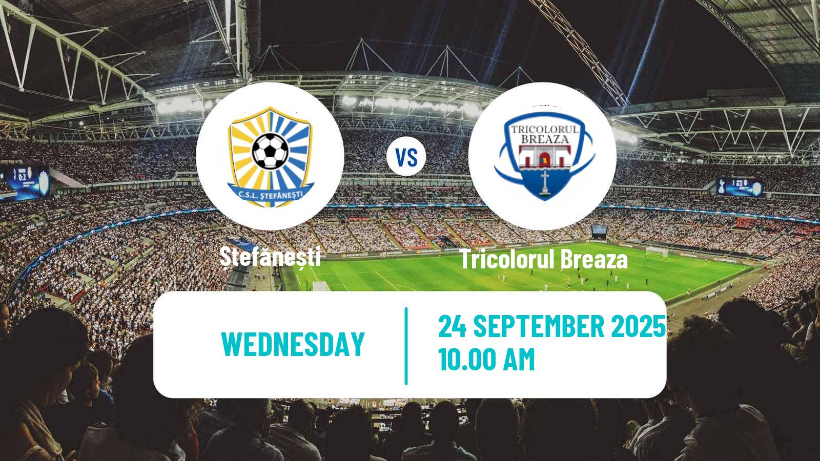 Football Romanian Liga 3 - Seria 4 Ștefănești - Tricolorul Breaza
