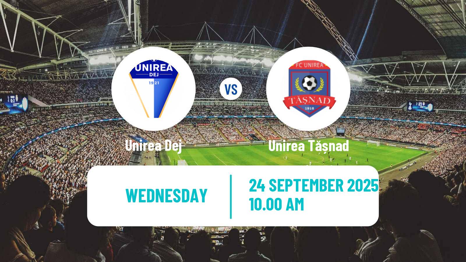 Football Romanian Liga 3 - Seria 8 Unirea Dej - Unirea Tășnad