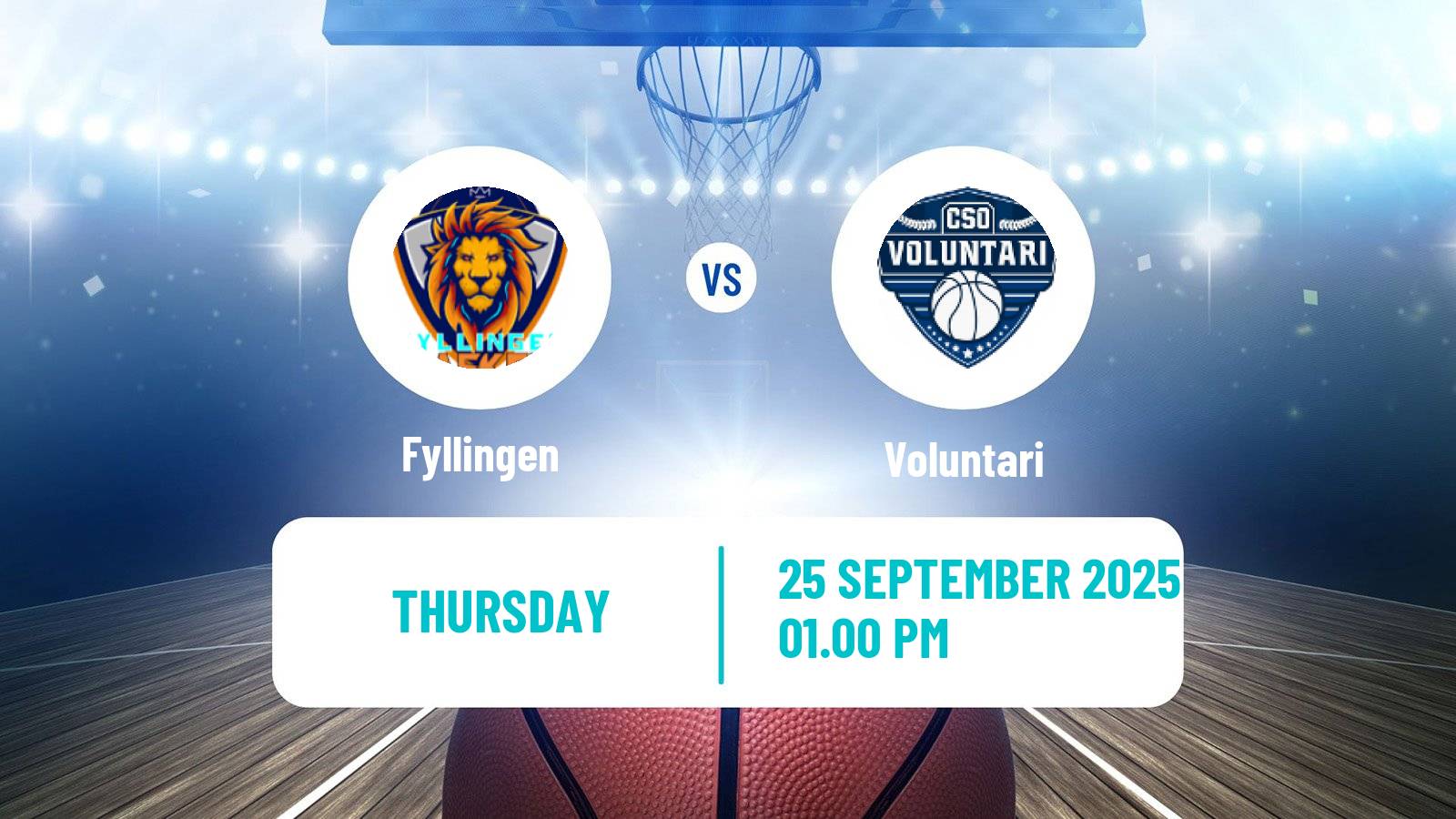 Basketball ENBL Fyllingen - Voluntari