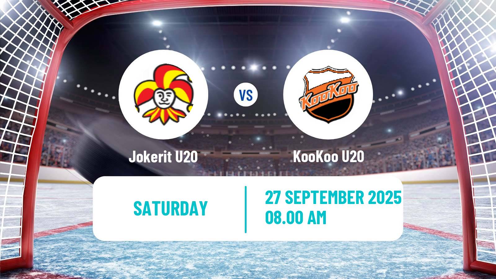 Hockey Finnish SM-sarja U20 Jokerit U20 - KooKoo U20