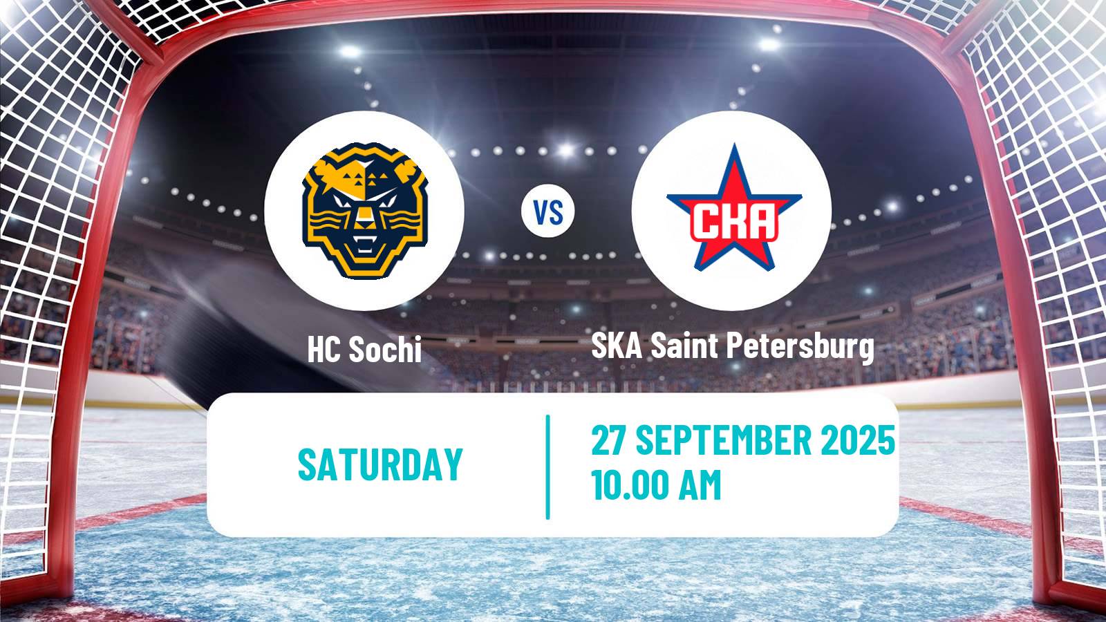 Hockey KHL Sochi - SKA Saint Petersburg