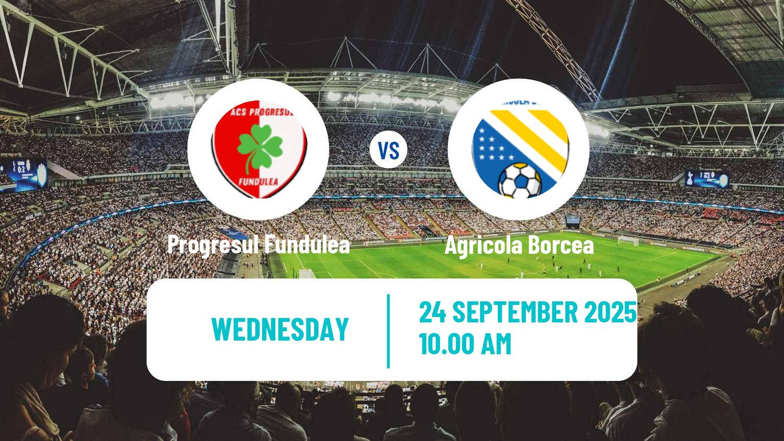 Football Romanian Liga 3 - Seria 3 Progresul Fundulea - Agricola Borcea