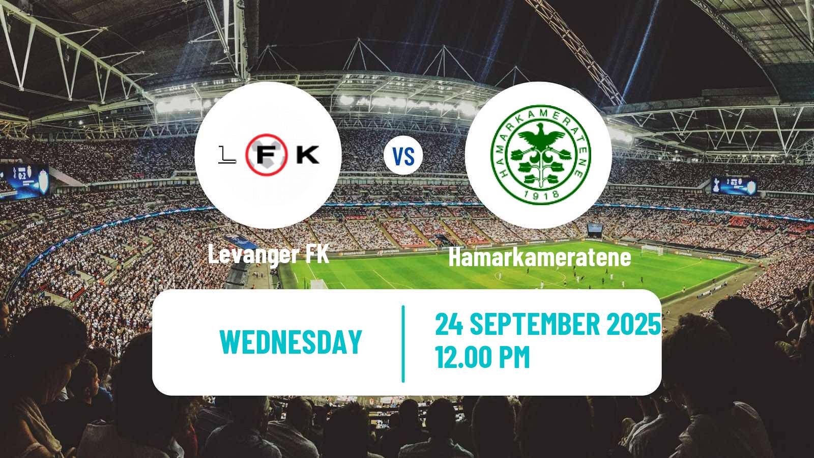 Football Norwegian NM Cup Levanger - Hamarkameratene