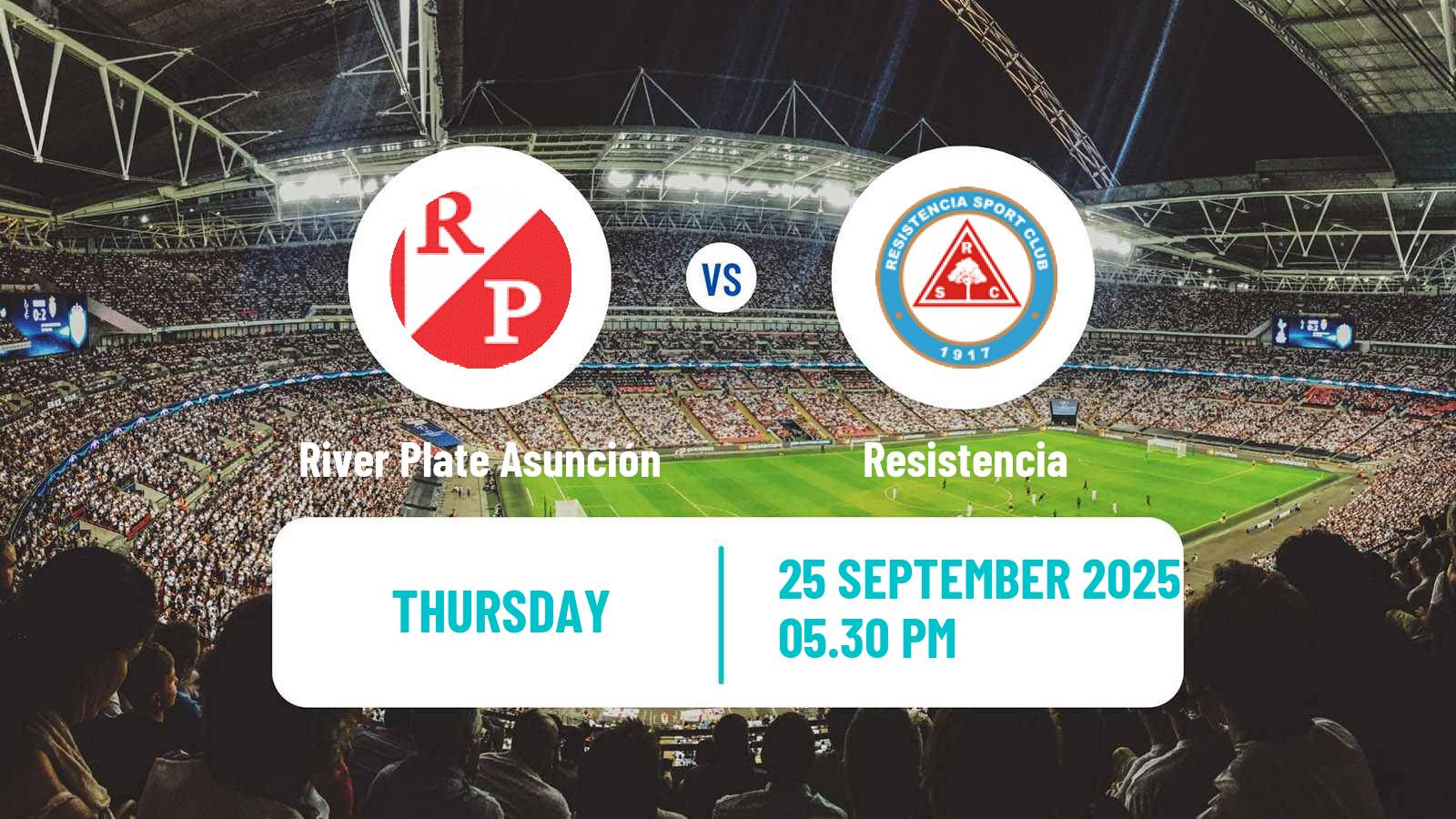 Football Copa Paraguay River Plate Asunción - Resistencia