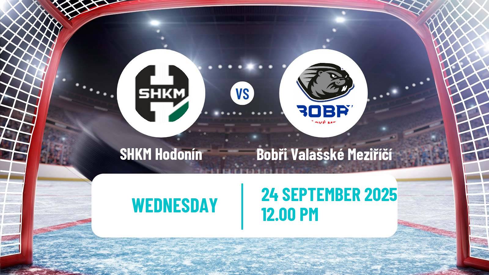 Hockey Czech 2 Liga Hockey East SHKM Hodonín - Bobři Valašské Meziříčí