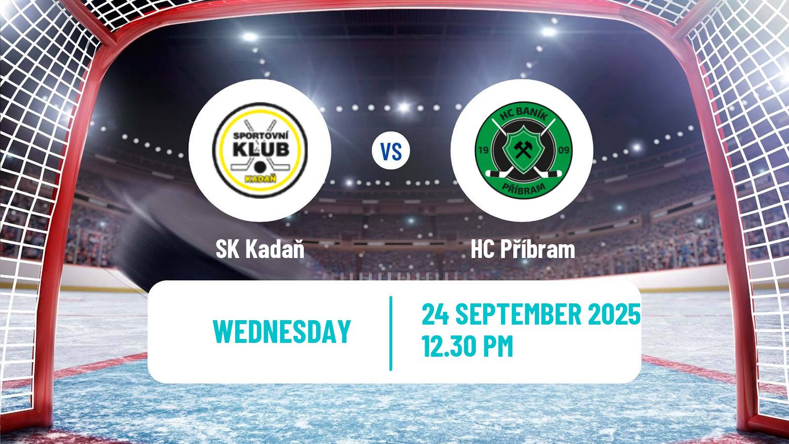 Hockey Czech 2 Liga Hockey West Kadaň - Příbram