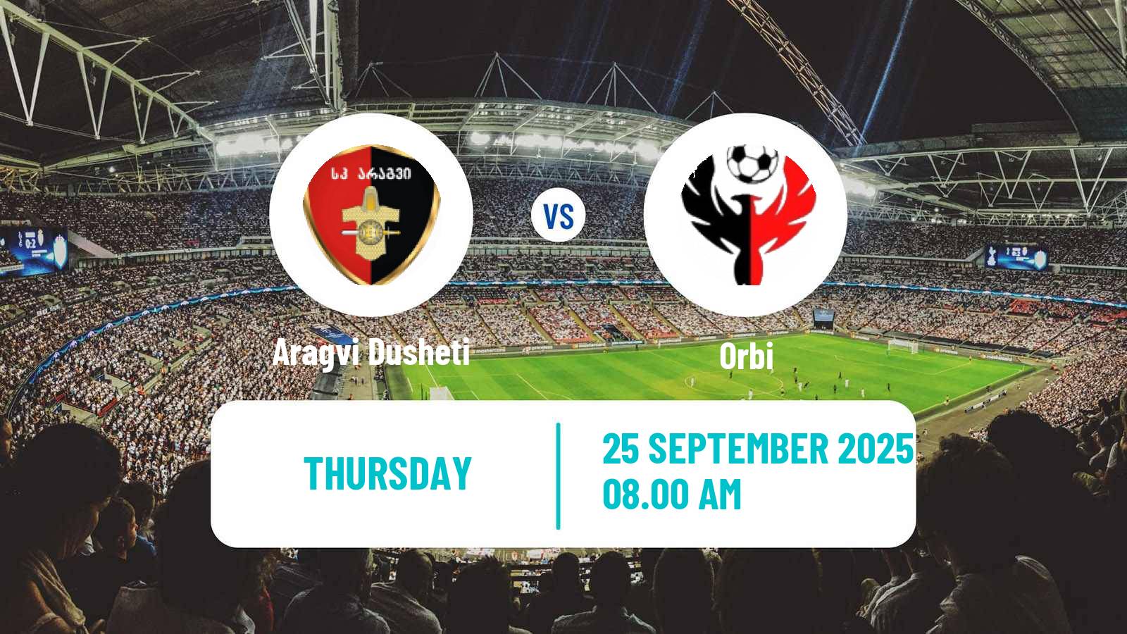Football Georgian Liga 3 Aragvi Dusheti - Orbi