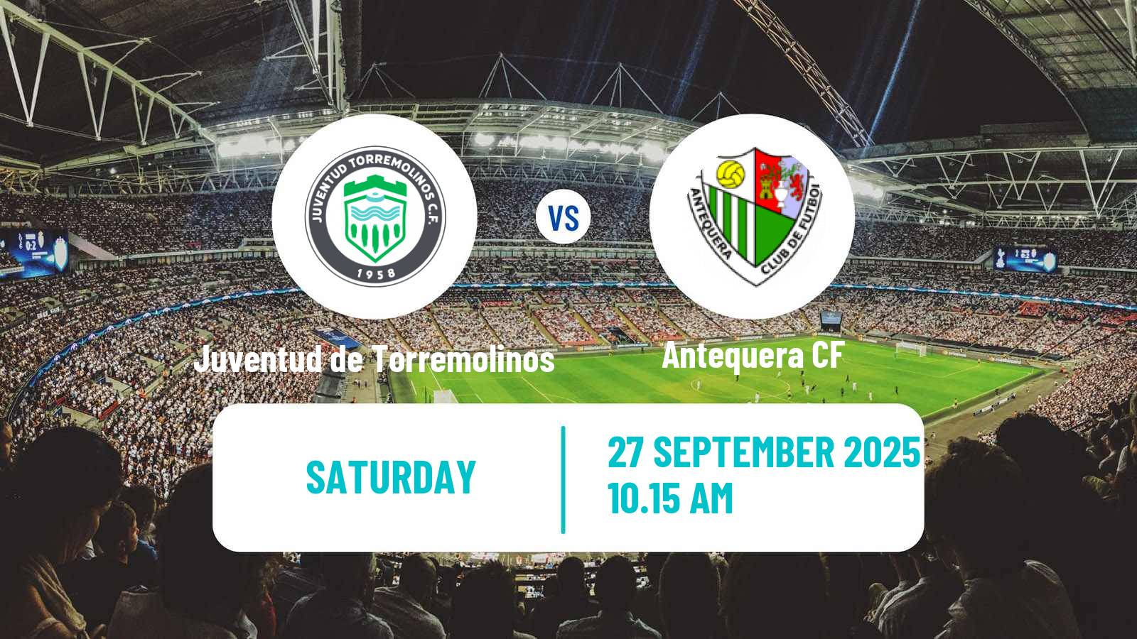 Football Spanish Primera RFEF Group 2 Juventud de Torremolinos - Antequera