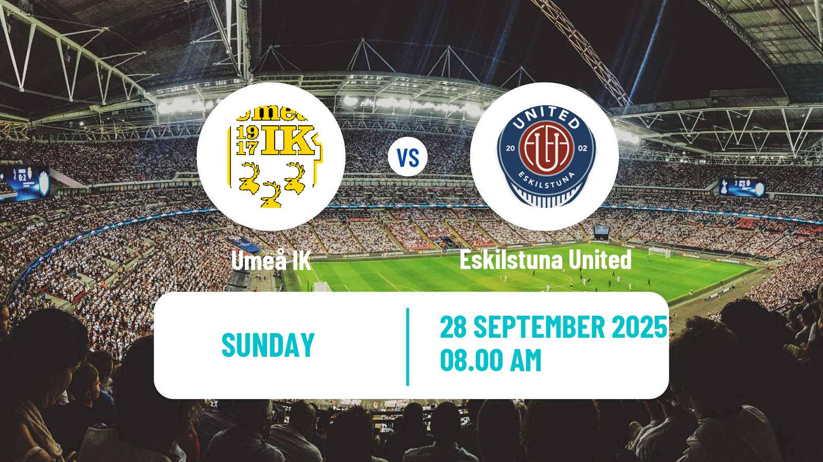 Football Swedish Elitettan Women Umeå - Eskilstuna United