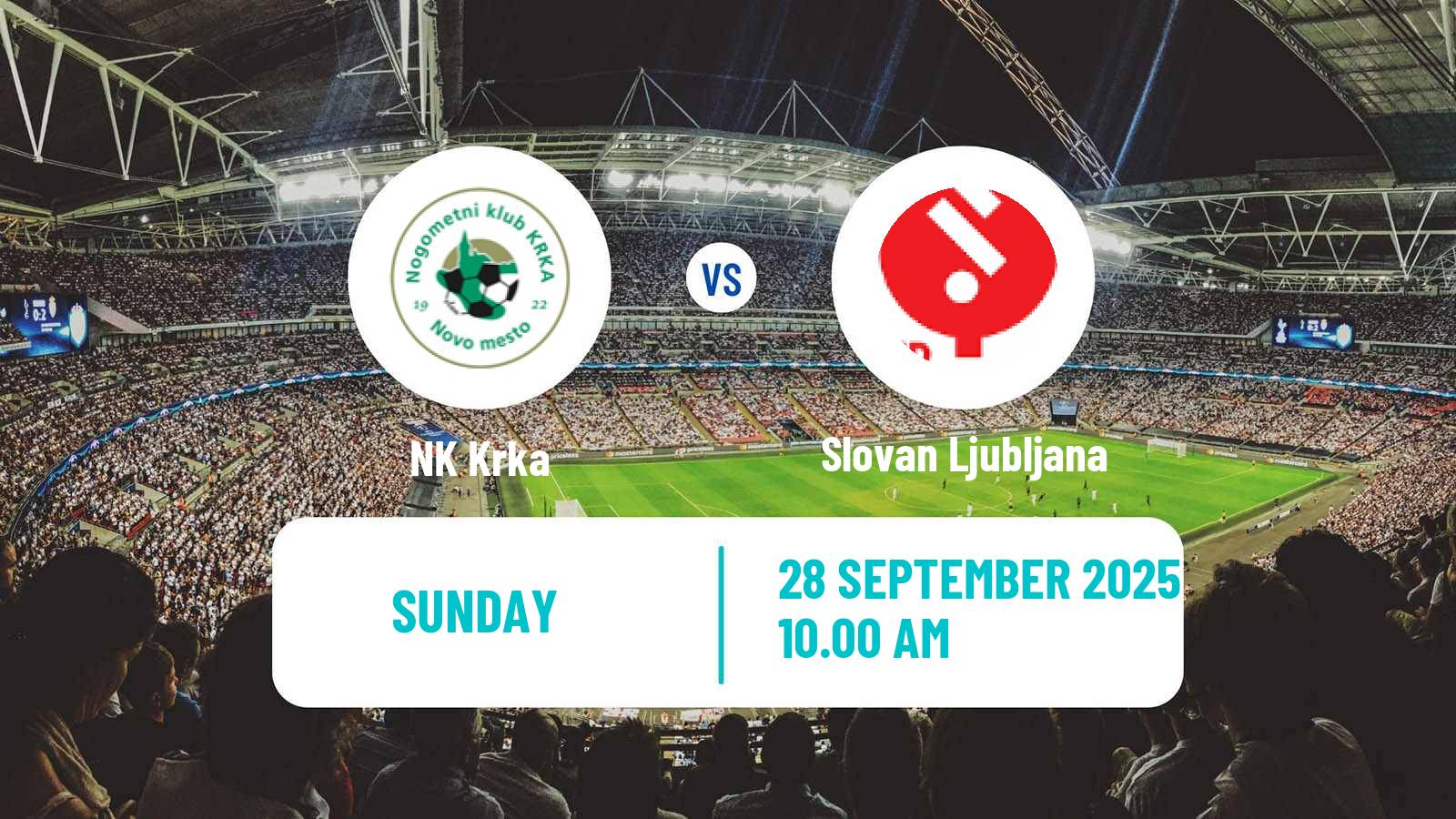 Football Slovenian 2 SNL Krka - Slovan Ljubljana