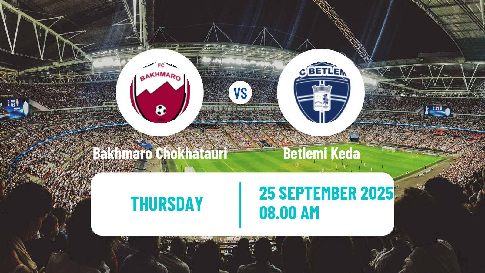 Football Georgian Liga 3 Bakhmaro Chokhatauri - Betlemi Keda