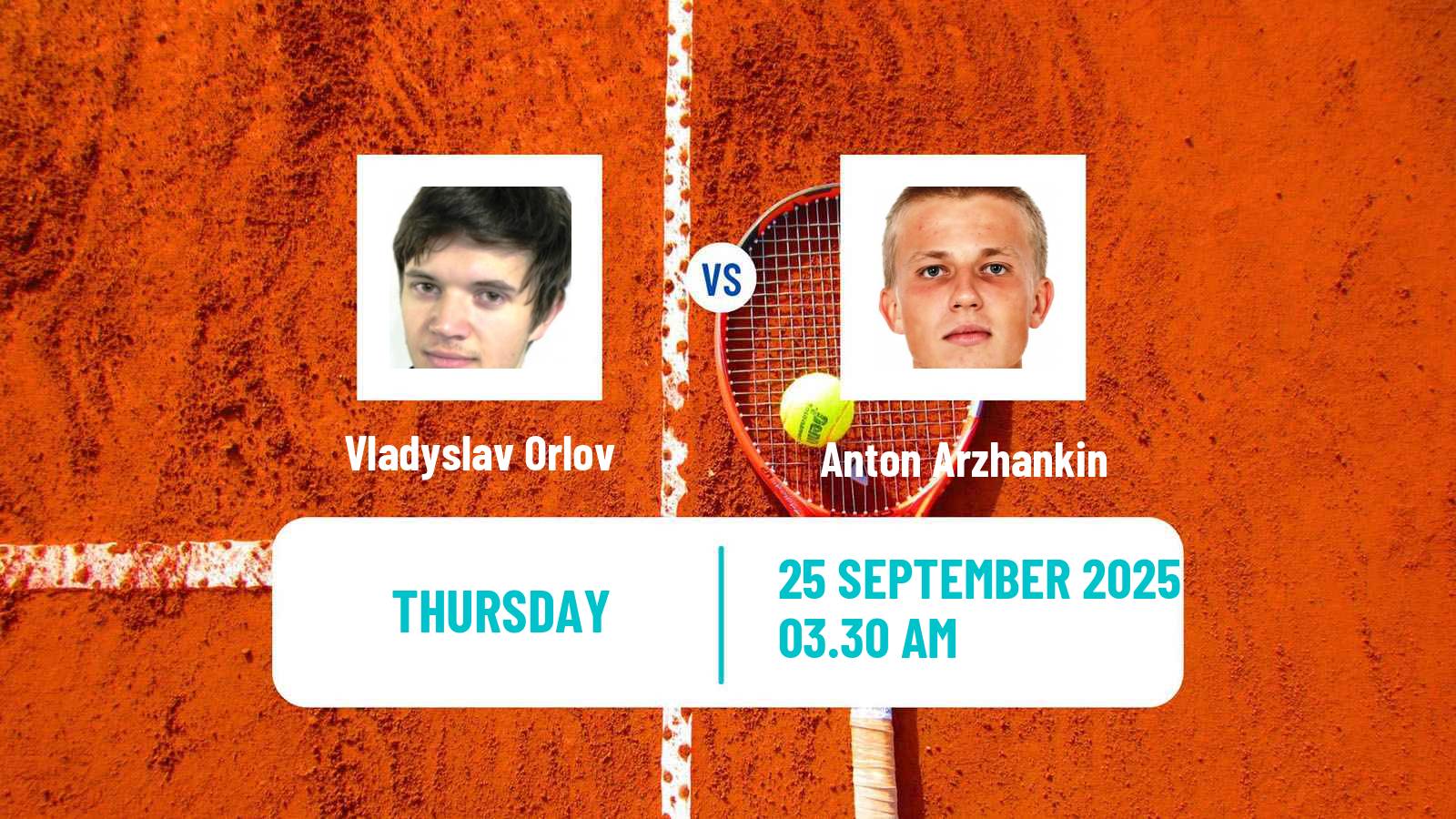 Tennis ITF M25 ZlatIBOr Men Vladyslav Orlov - Anton Arzhankin