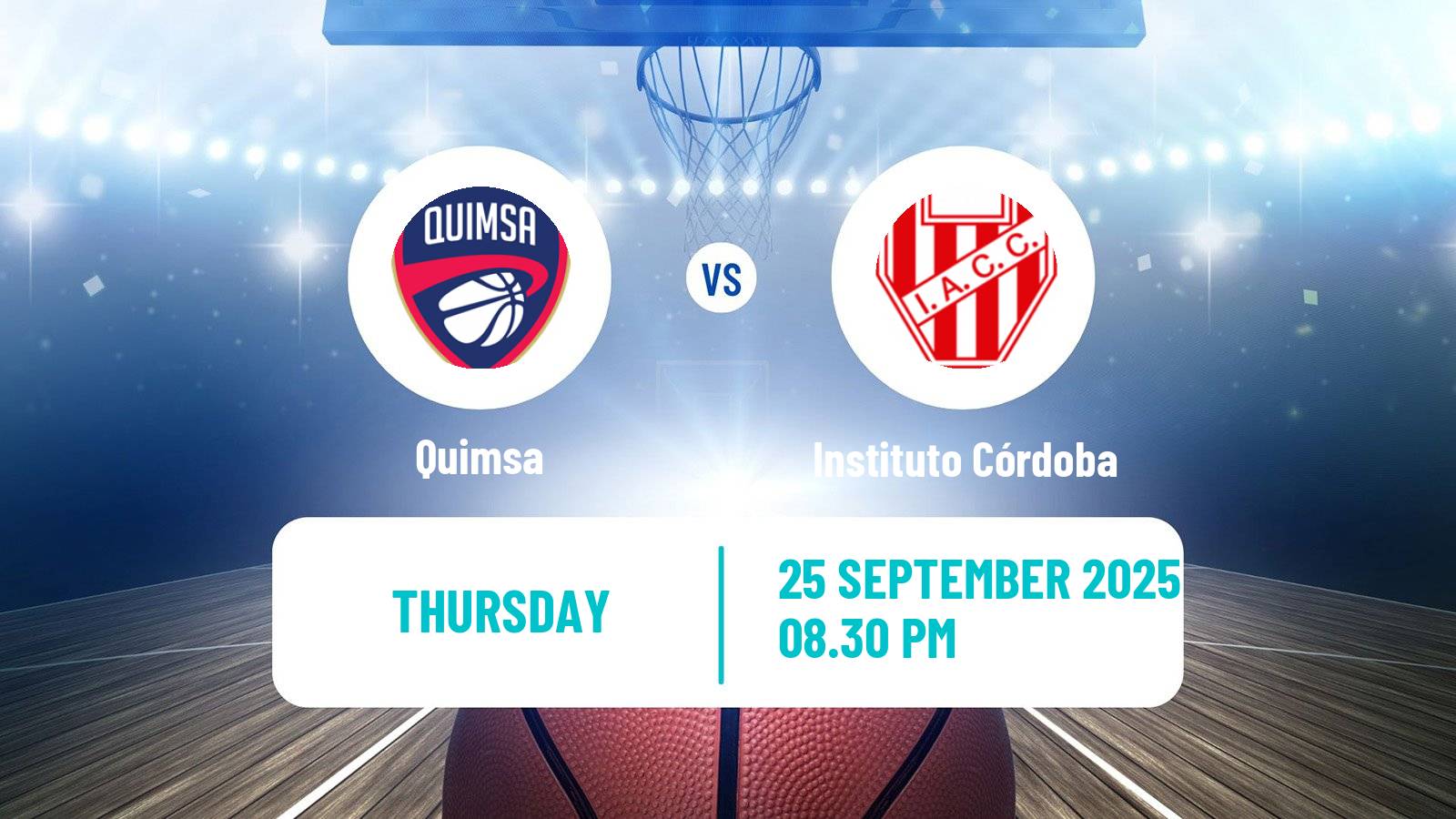 Basketball Argentinian LNB Quimsa - Instituto Córdoba