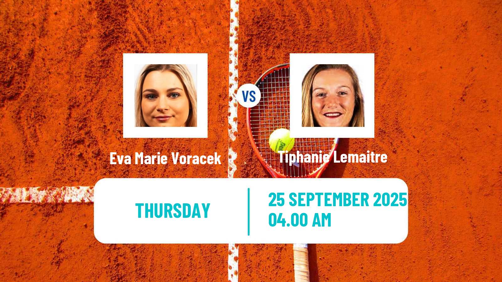 Tennis ITF W35 Reus Women Eva Marie Voracek - Tiphanie Lemaitre