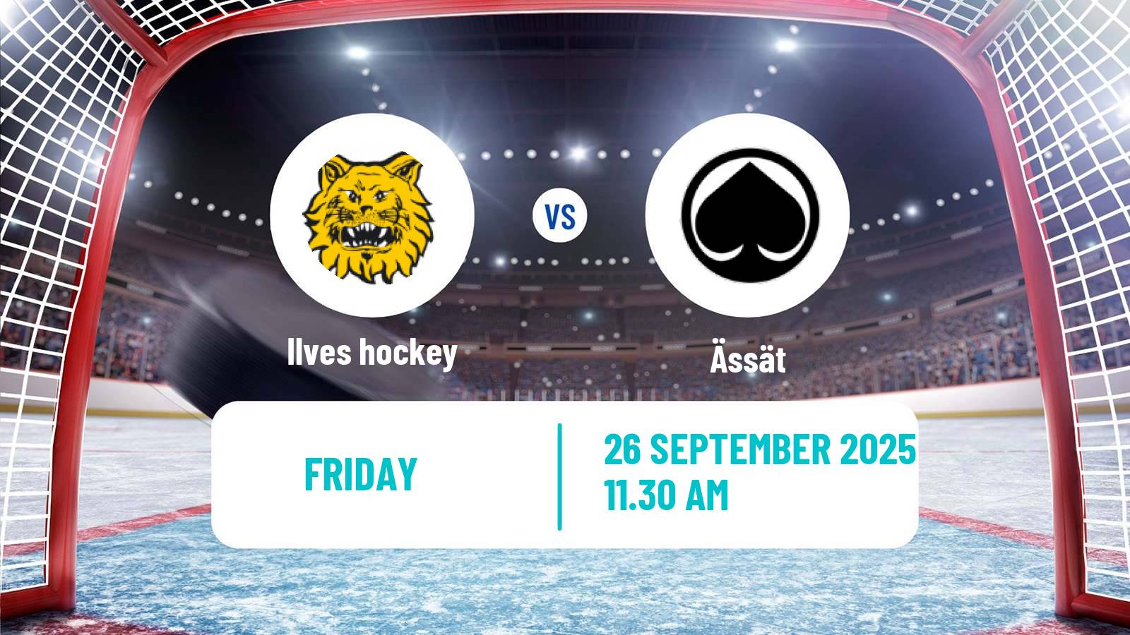 Hockey Finnish SM-liiga Ilves - Ässät