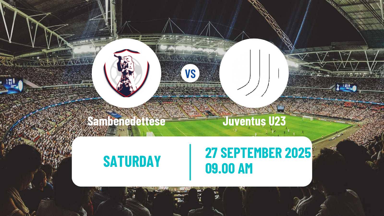 Football Italian Serie C Group B Sambenedettese - Juventus U23