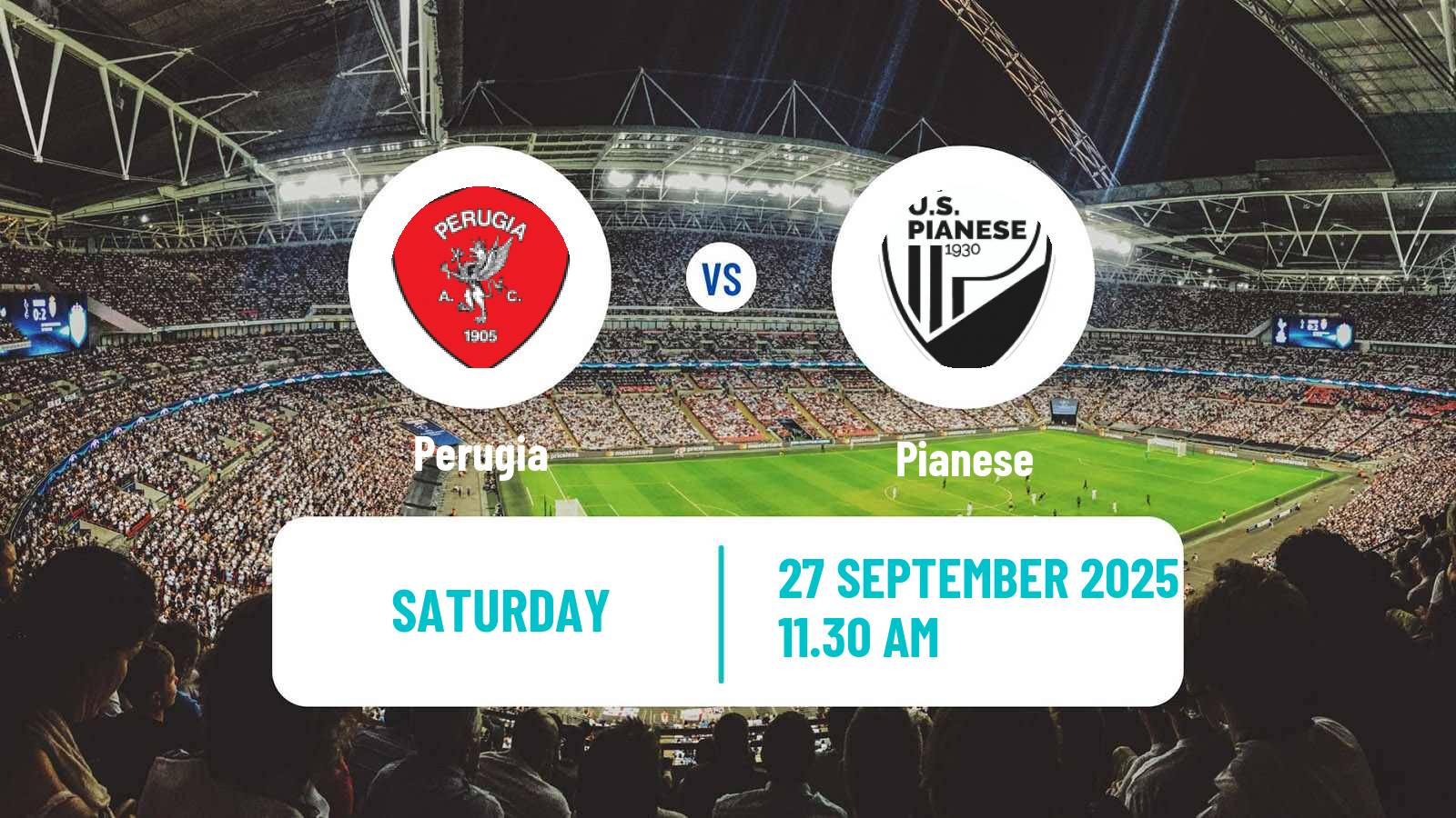 Football Italian Serie C Group B Perugia - Pianese
