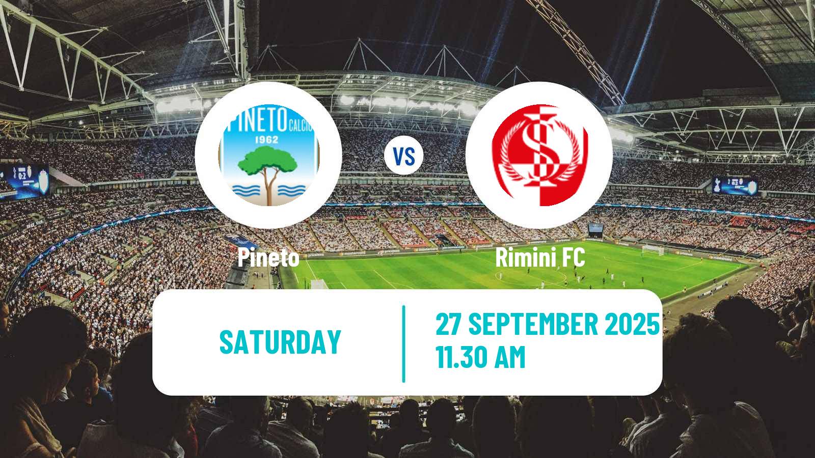 Football Italian Serie C Group B Pineto - Rimini
