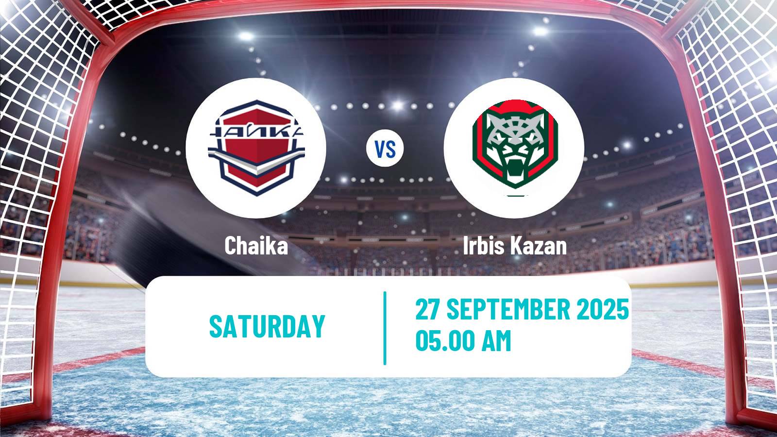 Hockey MHL Chaika - Irbis Kazan