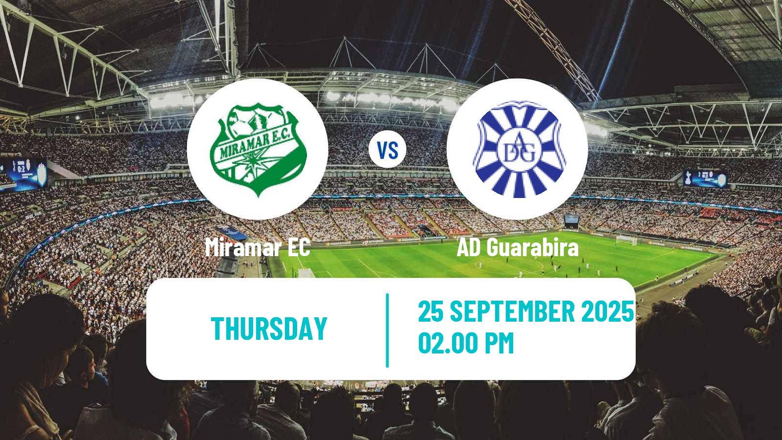 Football Brazilian Campeonato Paraibano 2 Miramar EC - Guarabira