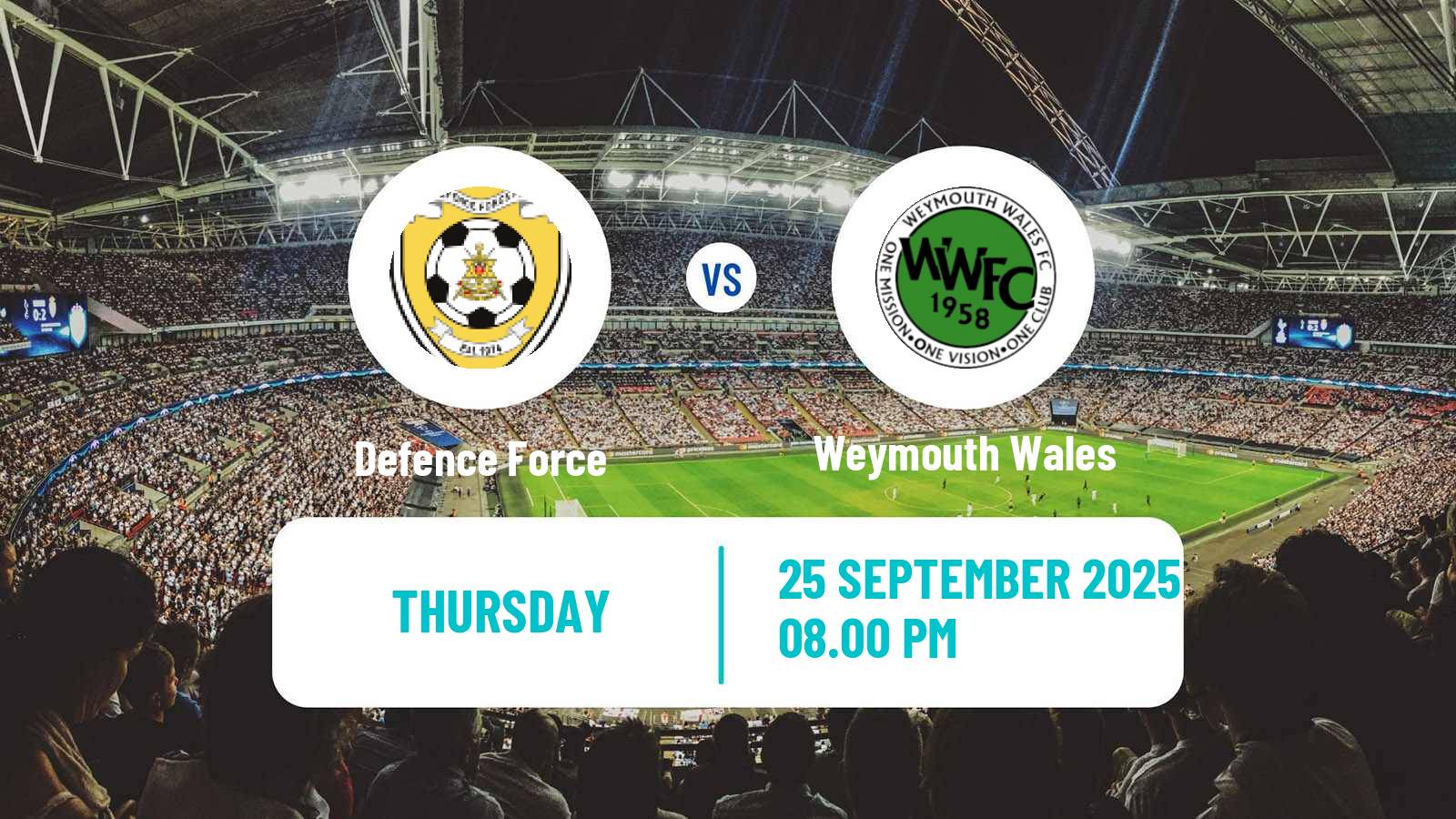 Football Caribbean Club Championship Defence Force - Weymouth Wales