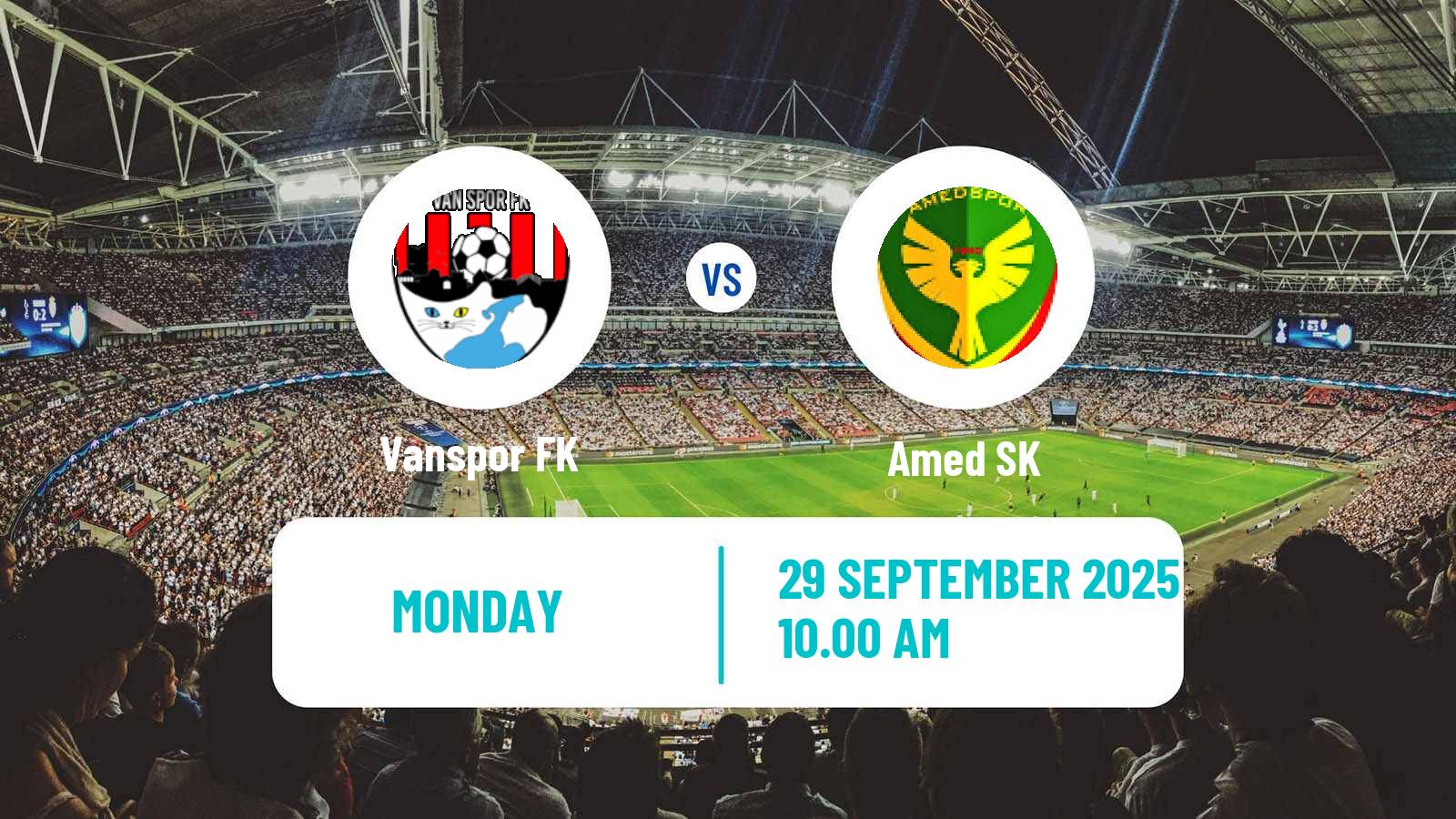 Football Turkish First League Vanspor - Amed SK