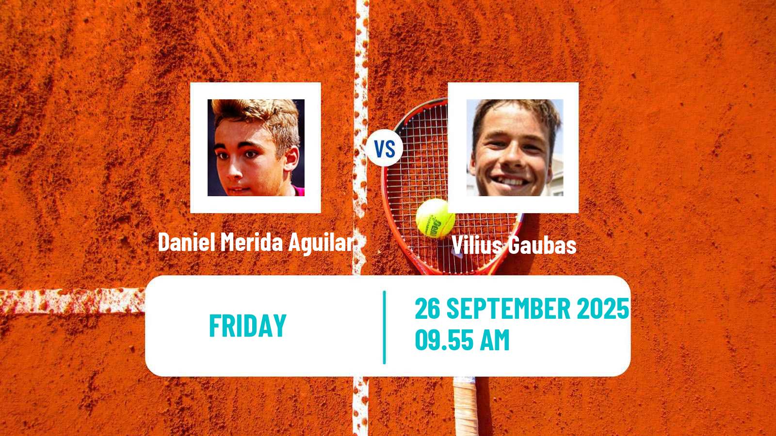 Tennis Lisbon Challenger Men Daniel Merida Aguilar - Vilius Gaubas