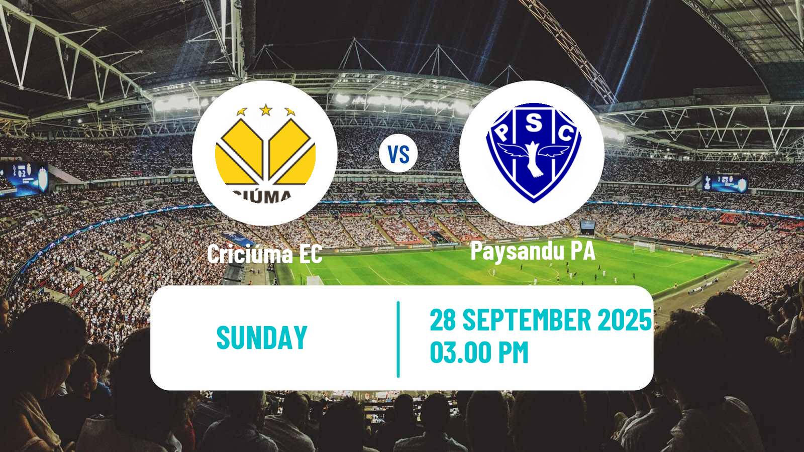 Football Brazilian Serie B Criciúma - Paysandu