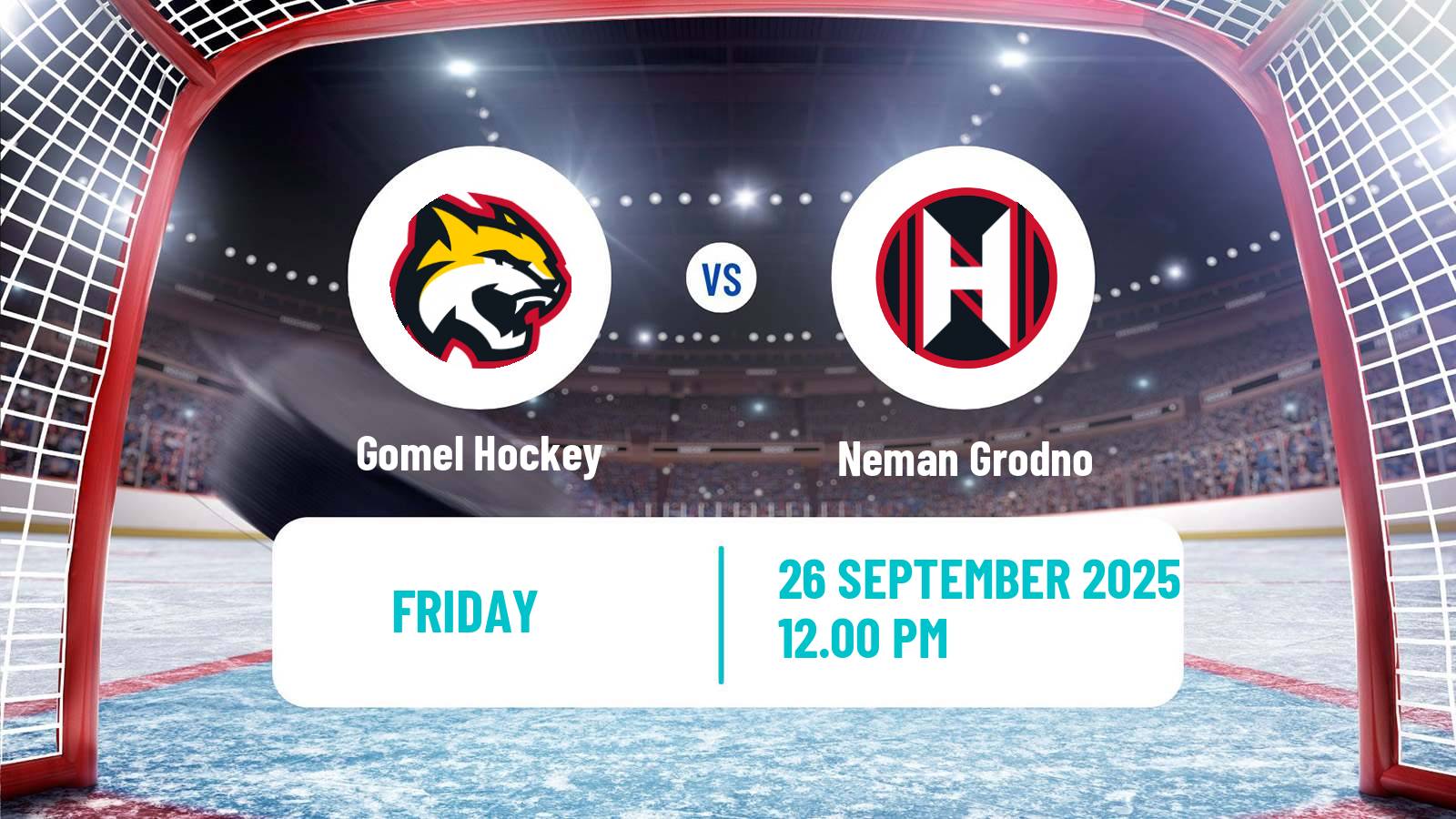 Hockey Belarusian Extraleague Gomel - Neman Grodno