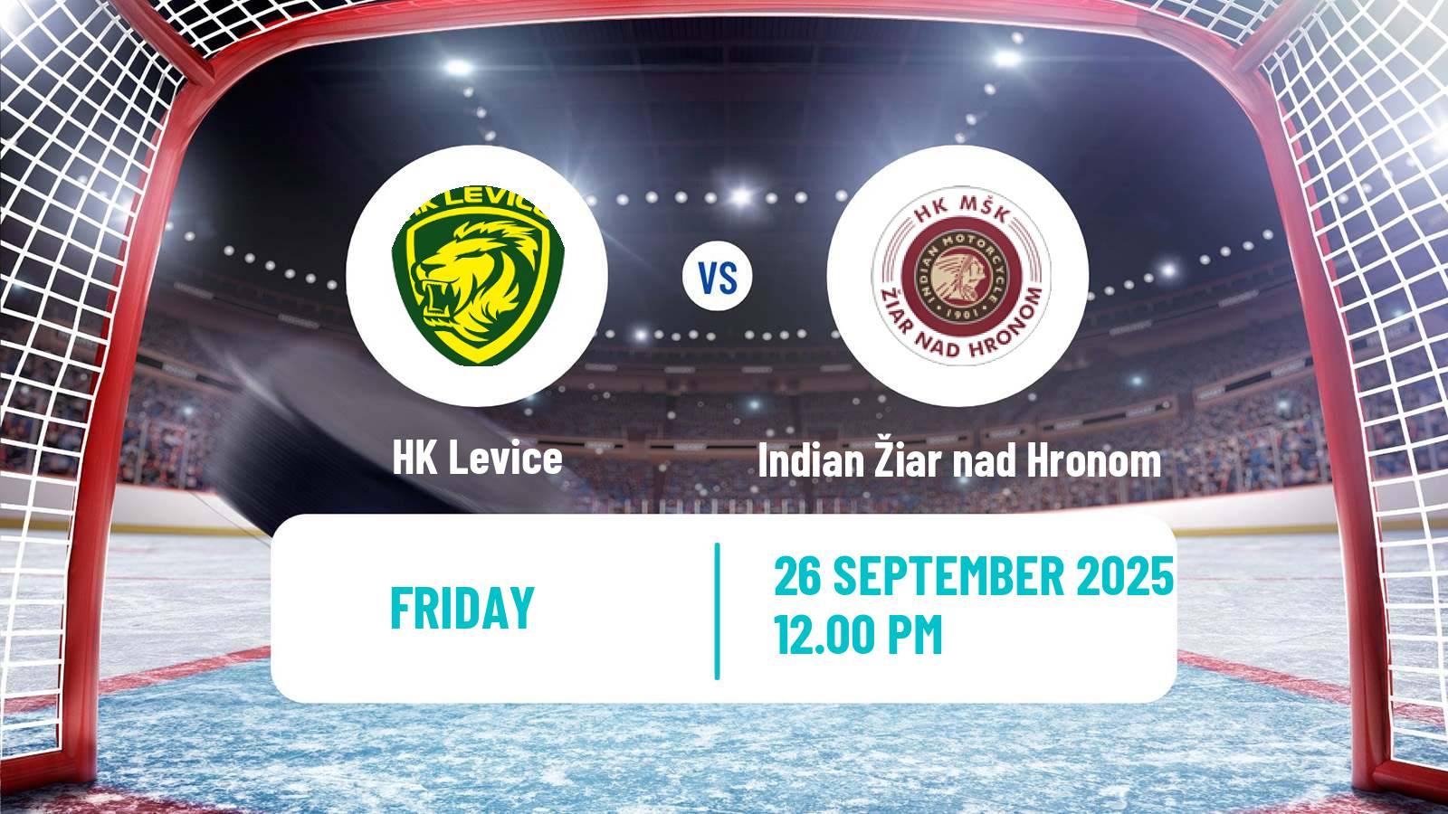Hockey Slovak 1 Liga Hockey Levice - Indian Žiar nad Hronom