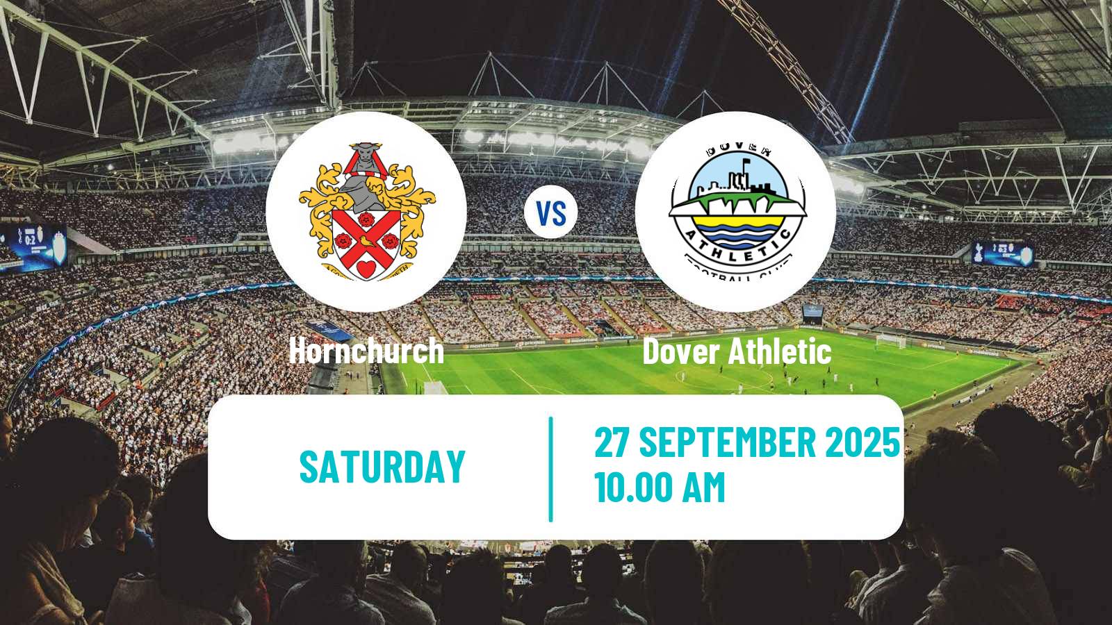 Football English National League South Hornchurch - Dover Athletic