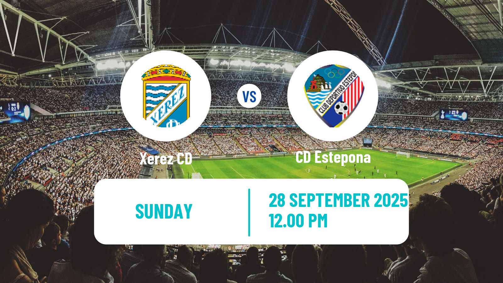 Football Spanish Segunda RFEF - Group 4 Xerez CD - Estepona
