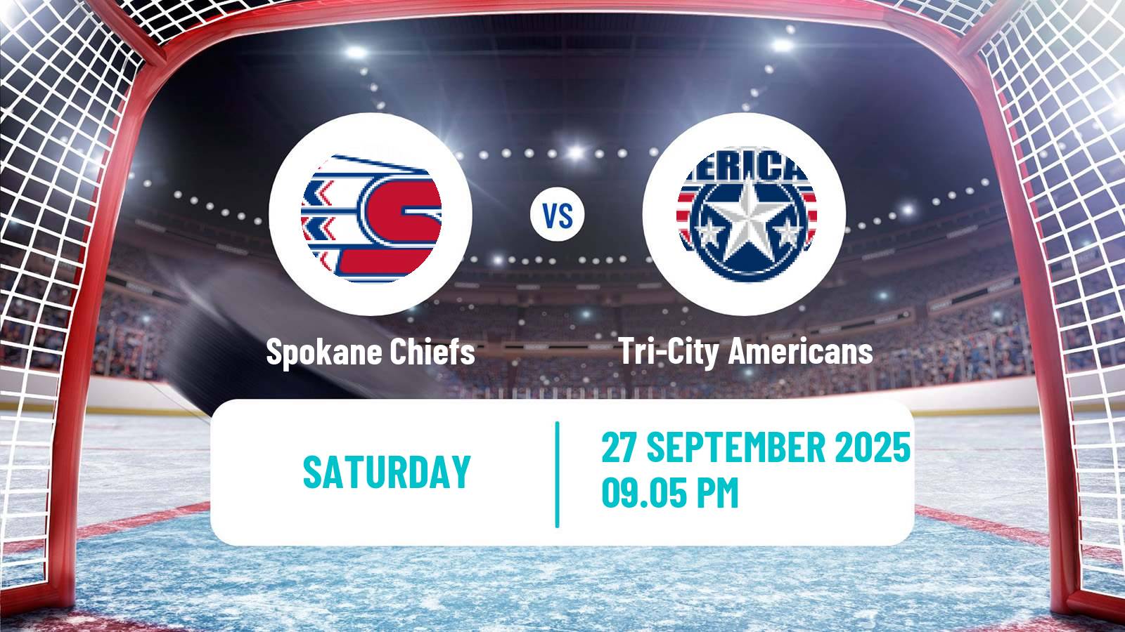 Hockey WHL Spokane Chiefs - Tri-City Americans