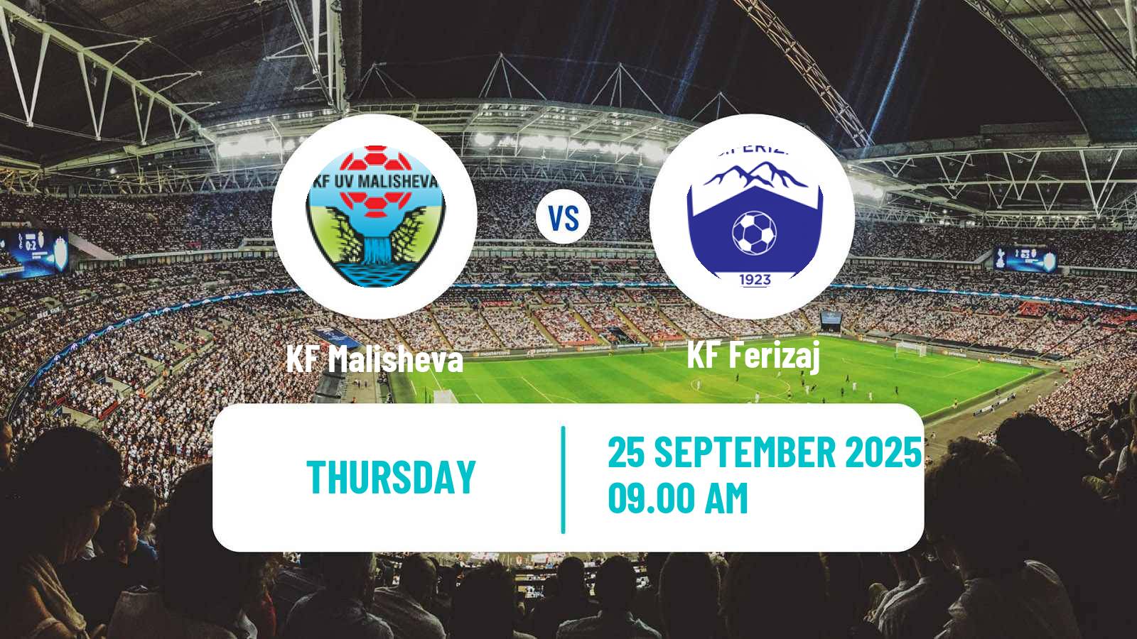 Football Kosovo Superliga Malisheva - Ferizaj