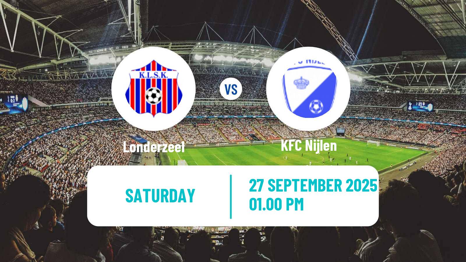 Football Belgian Second Amateur Division Group B Londerzeel - Nijlen