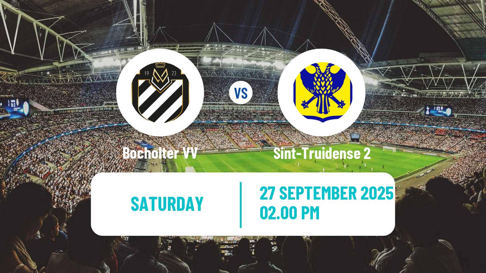 Football Belgian Second Amateur Division Group B Bocholter - Sint-Truidense 2