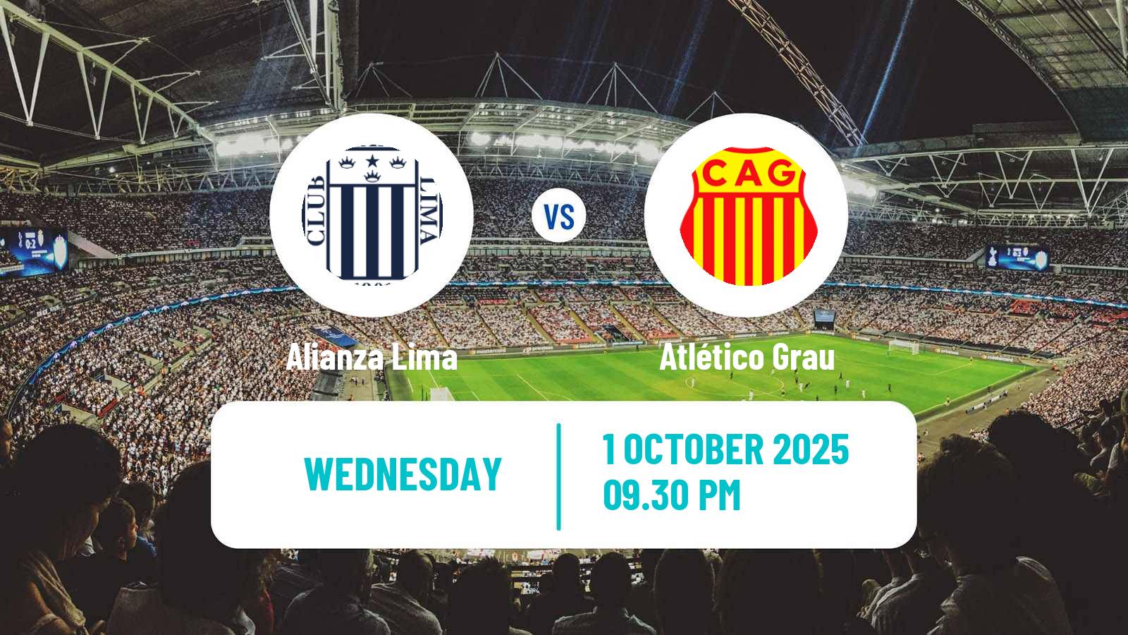 Football Peruvian Liga 1 Alianza Lima - Atlético Grau