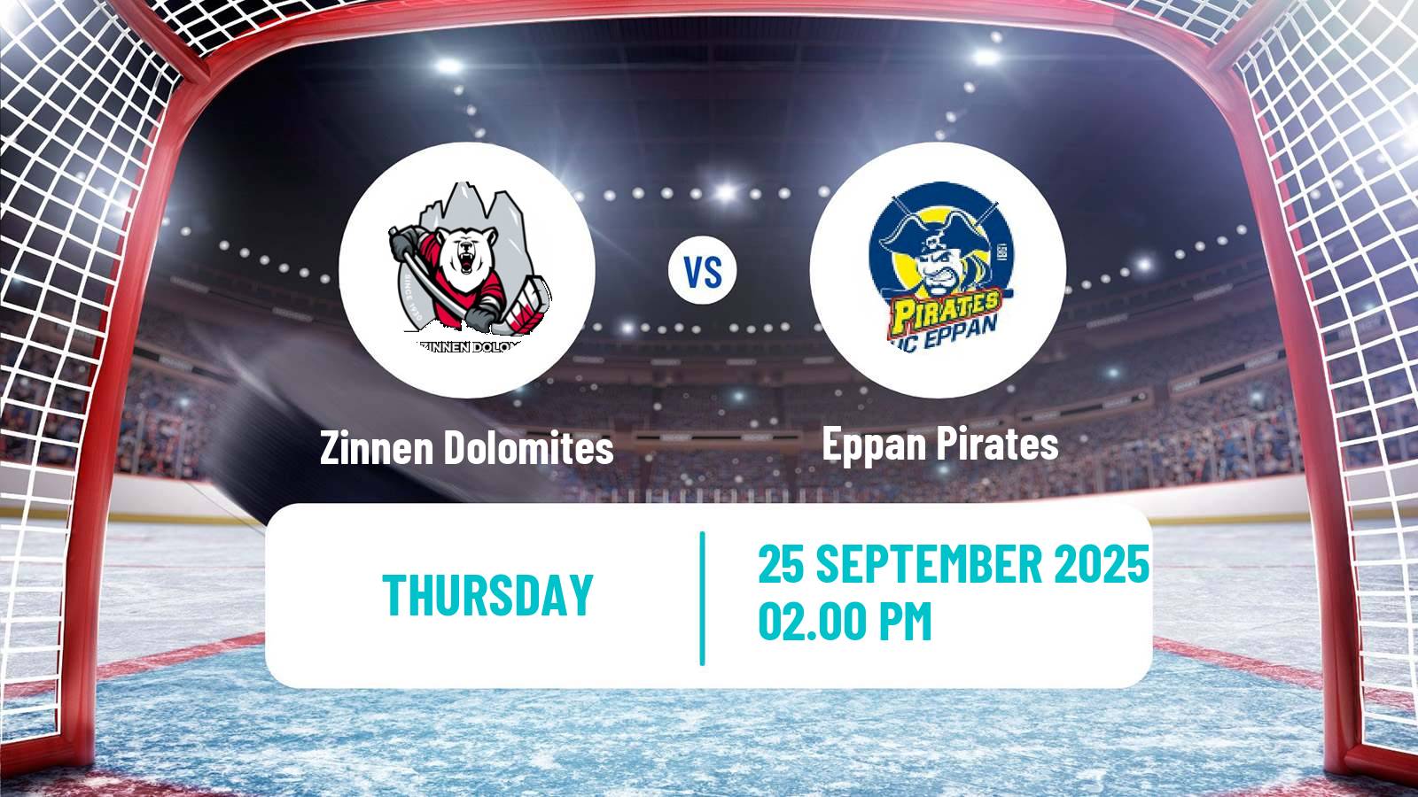Hockey Italian IHL Zinnen Dolomites - Eppan Pirates