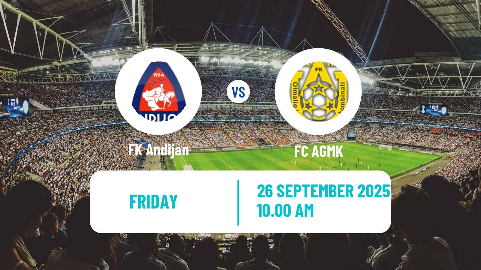 Football Uzbek League Andijan - AGMK