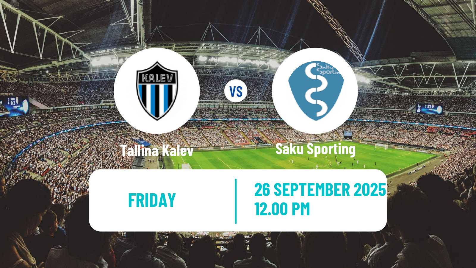 Football Estonian Meistriliiga Women Tallina Kalev - Saku Sporting