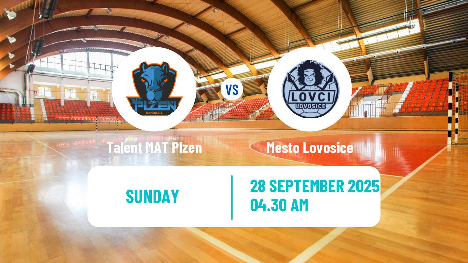 Handball Czech Extraliga Handball Talent MAT Plzen - Mesto Lovosice