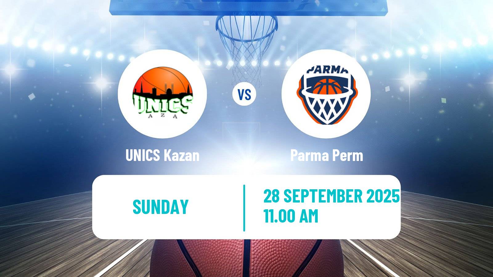 Basketball VTB United League UNICS - Parma Perm