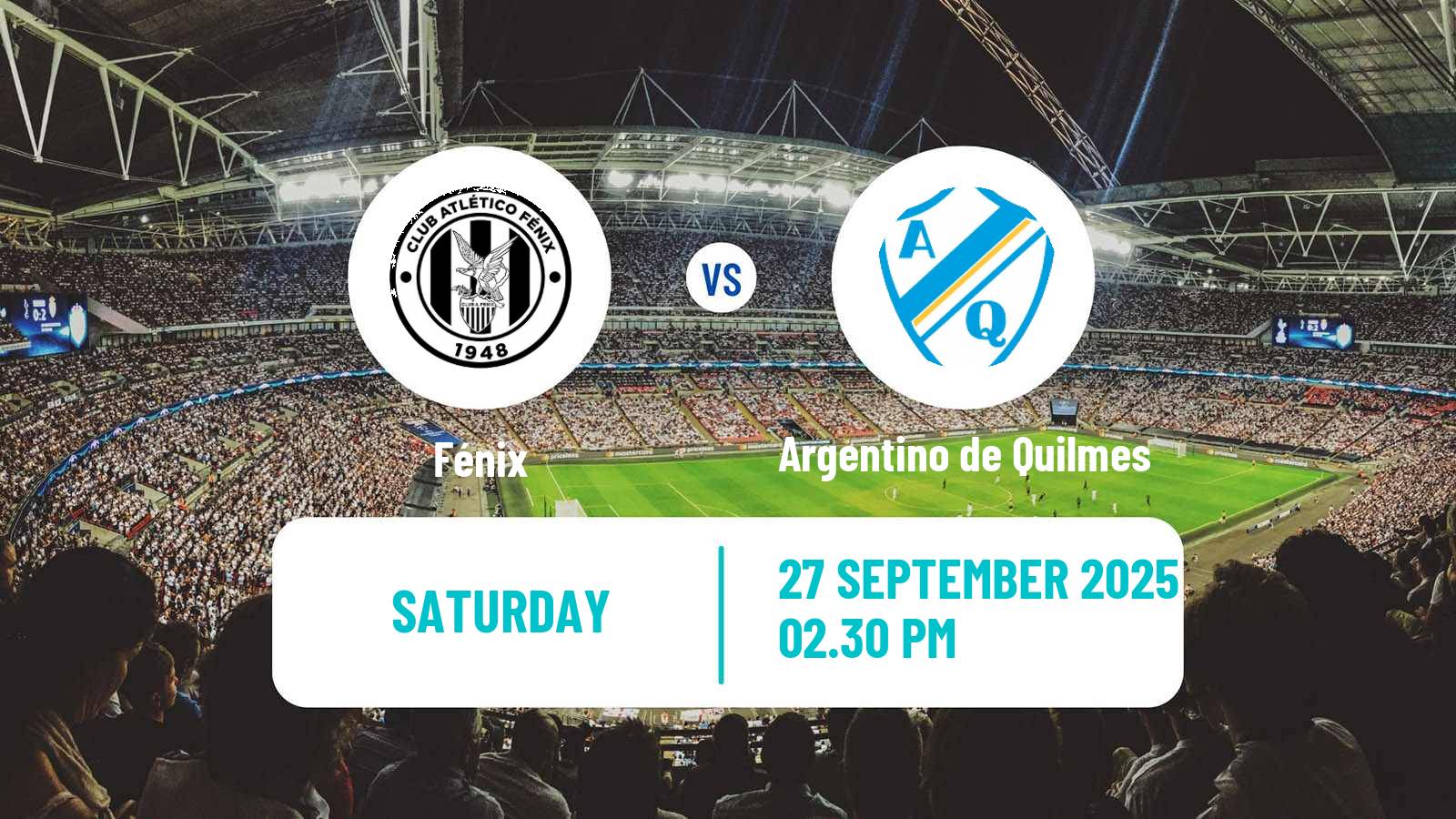 Football Argentinian Primera B Fénix - Argentino de Quilmes