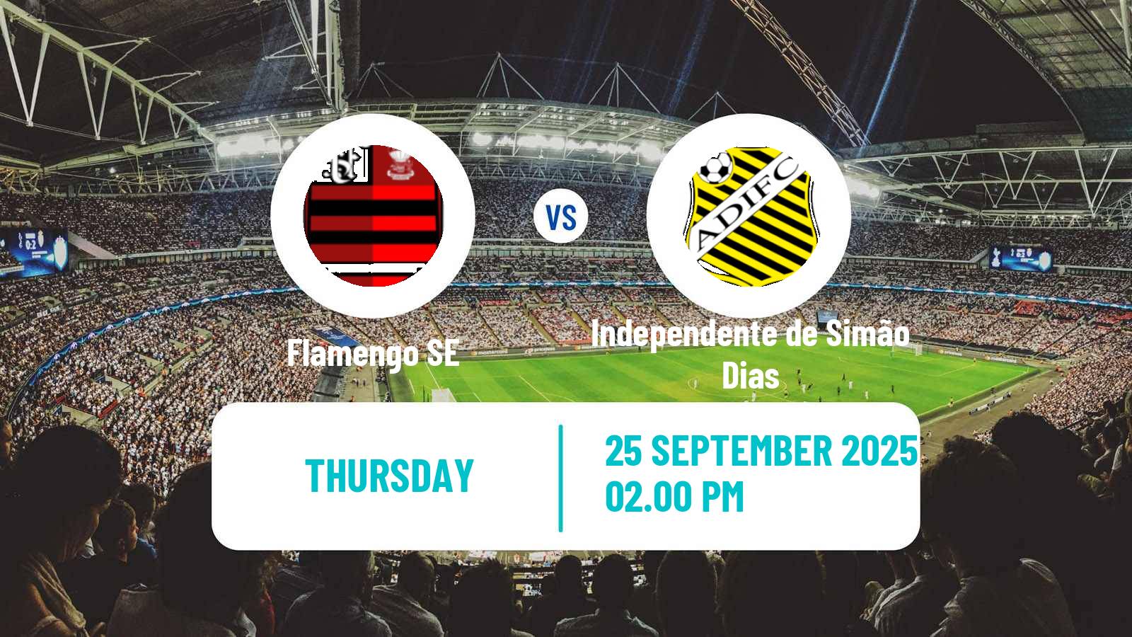 Football Brazilian Sergipano 2 Flamengo SE - Independente de Simão Dias