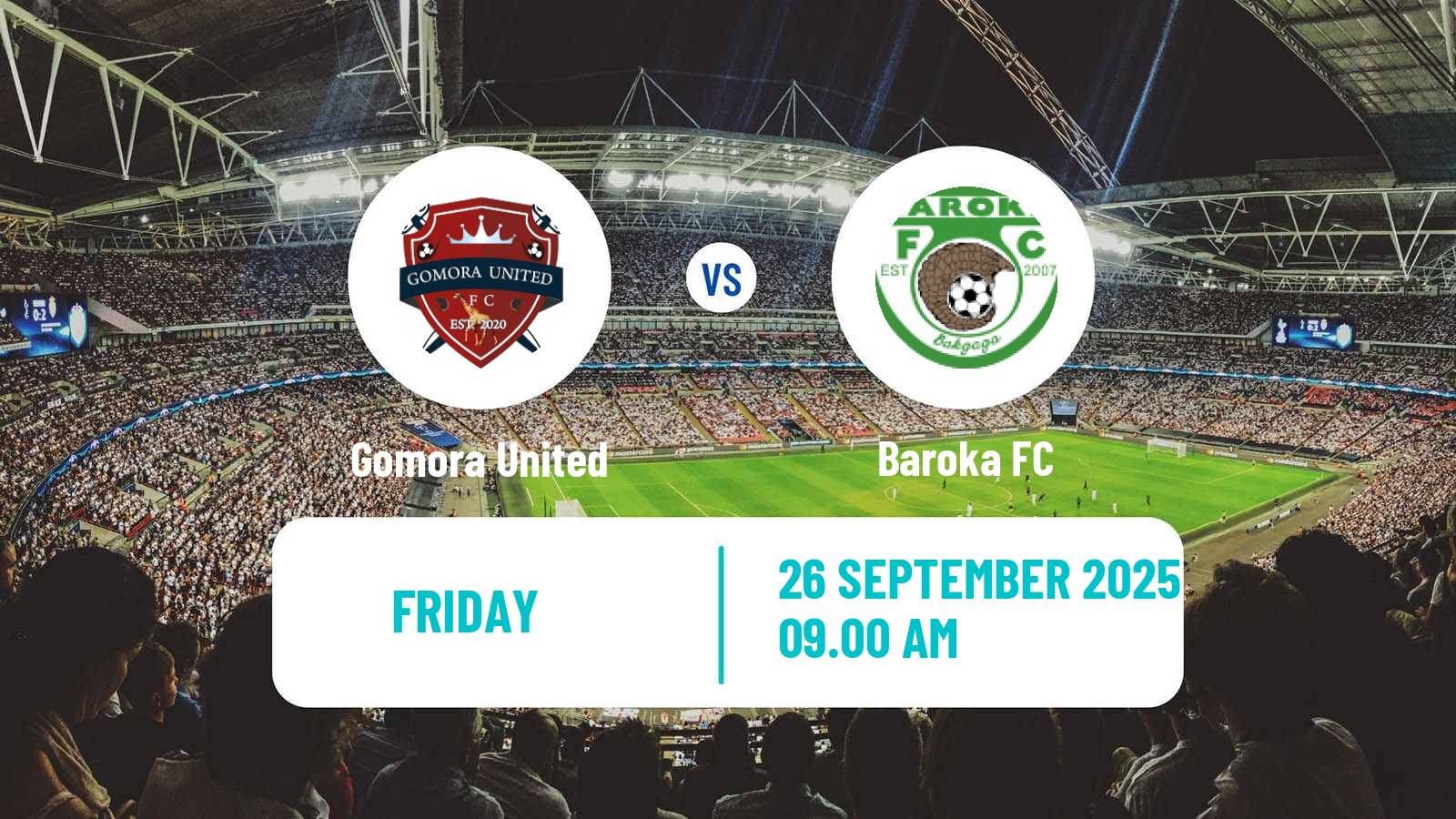 Football South African First Division Gomora United - Baroka