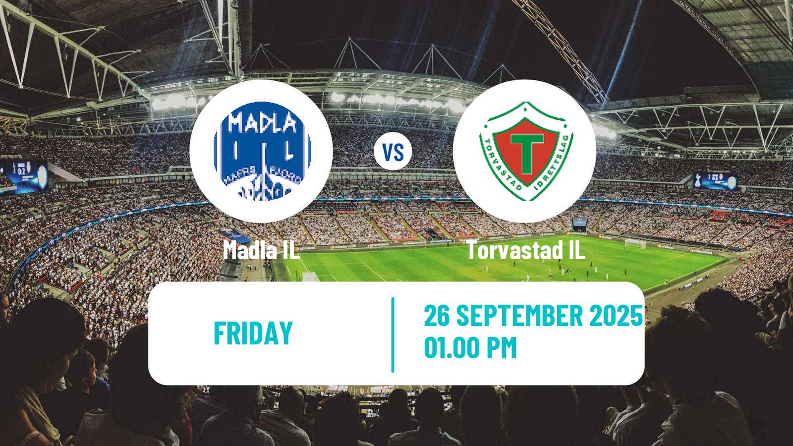Football Norwegian Division 3 - Group 5 Madla - Torvastad