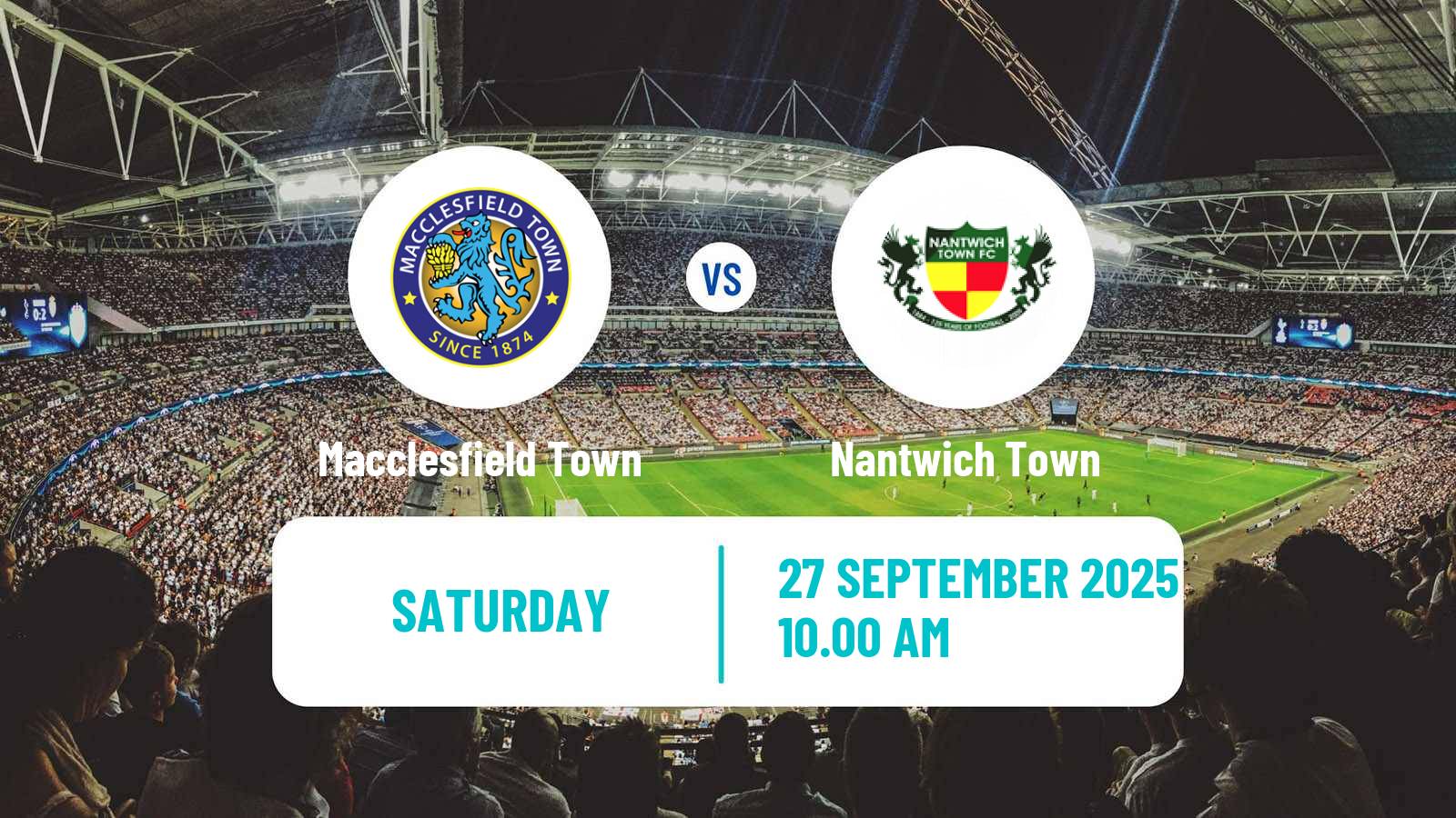 Football English FA Cup Macclesfield Town - Nantwich Town